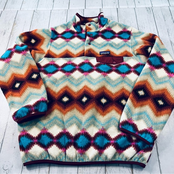 Patagonia Other - Patagonia Women's Lightweight Synchilla Snap-T Pullover Sz M